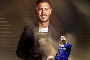 英超官方:经球迷投票,切尔西传奇阿扎尔入选英超名人堂